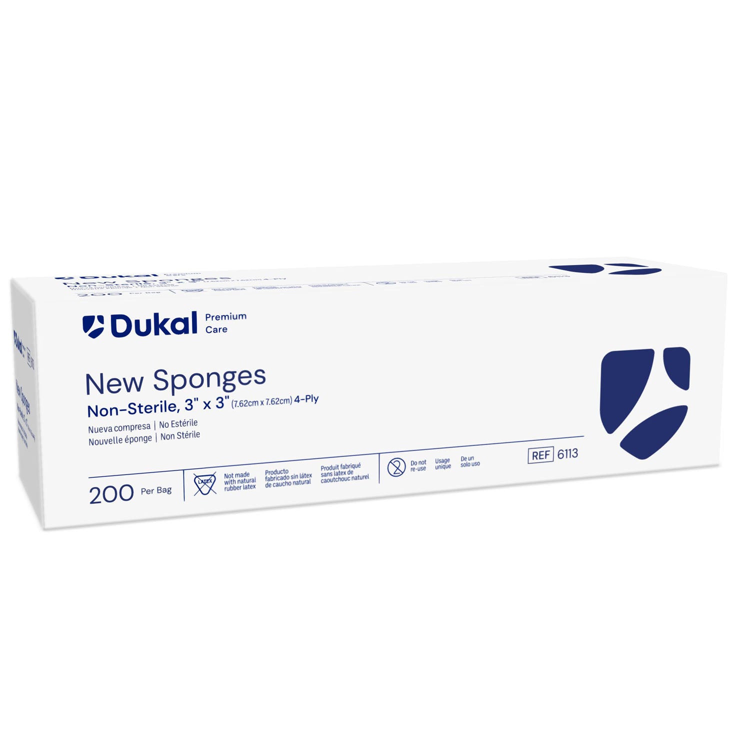 Dukal Corporation Non-Woven New Sponge Non-Sterile 4-Ply