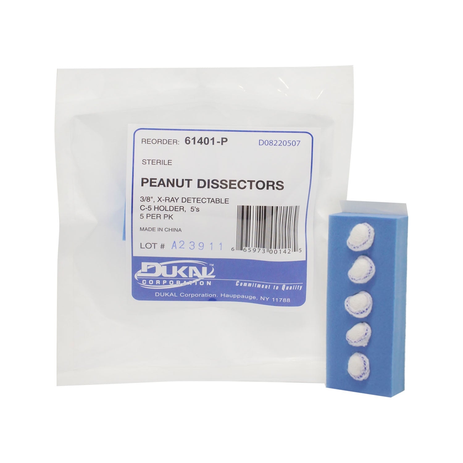 Dukal Corporation Peanut Sponge & Dissectors