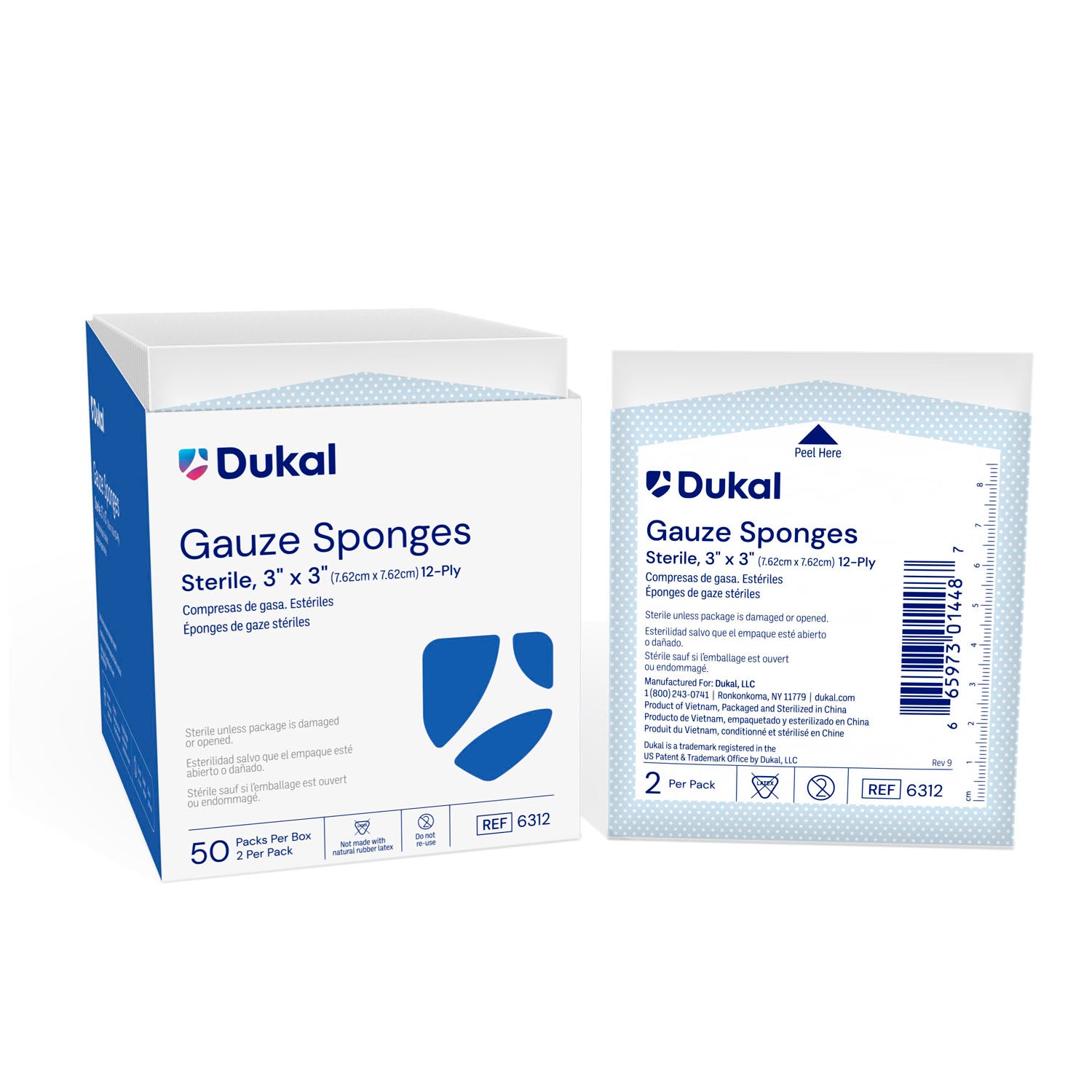 Dukal Corporation Woven Cotton Gauze Sponges
