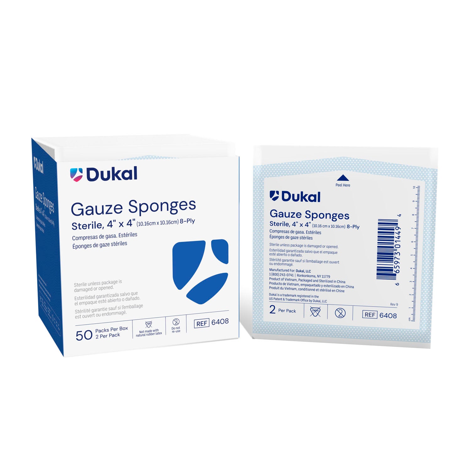 Dukal Corporation Woven Cotton Gauze Sponges