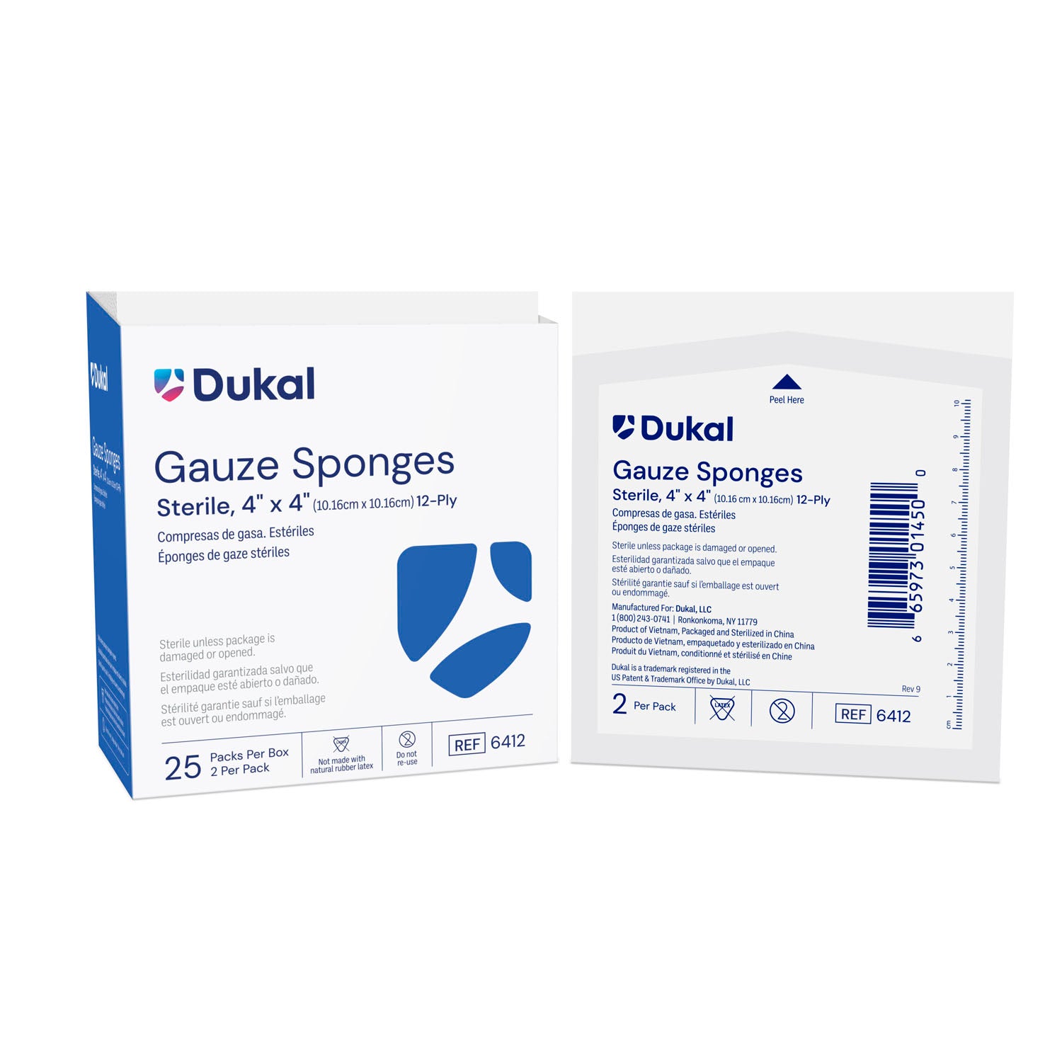 Dukal Corporation Woven Cotton Gauze Sponges