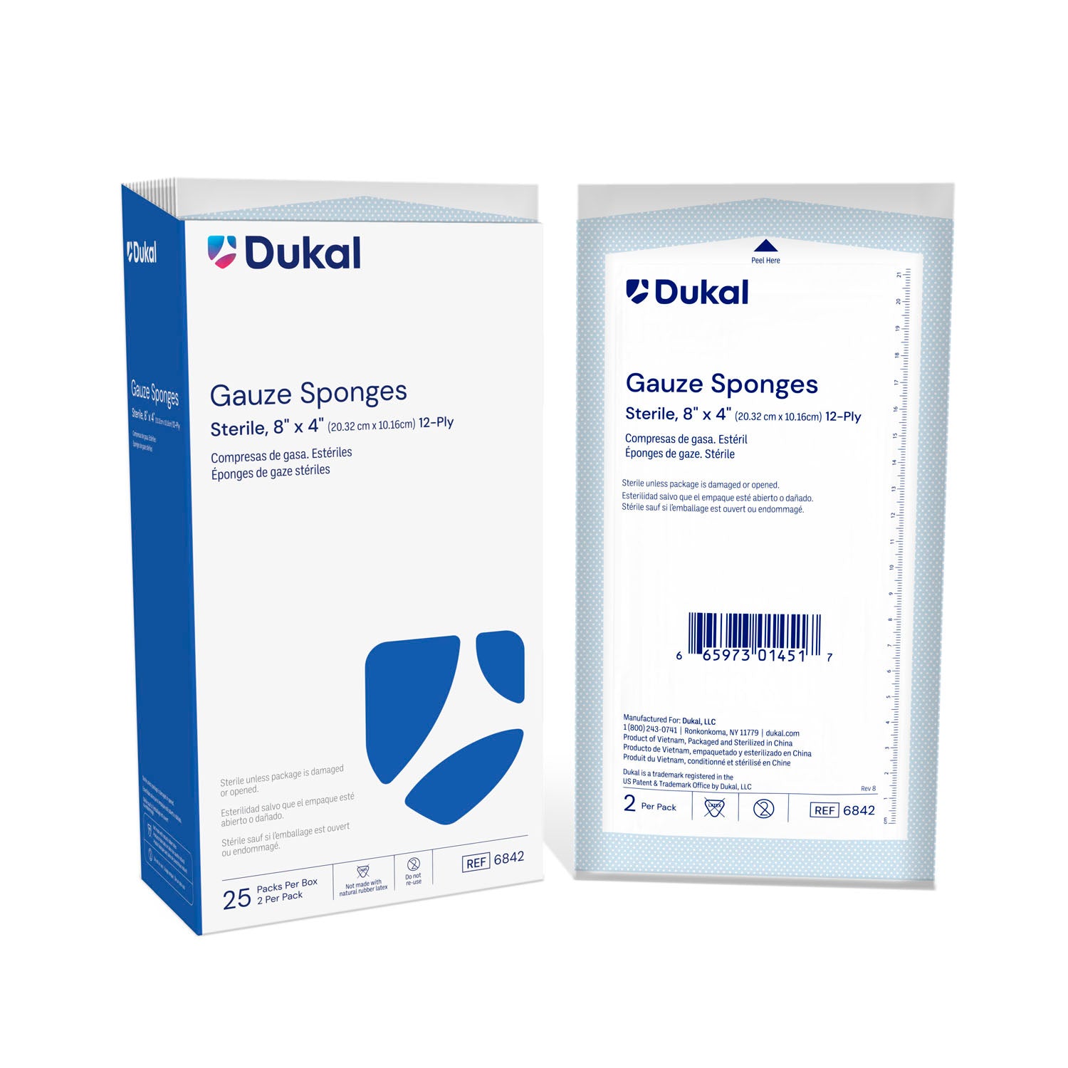 Dukal Corporation Woven Cotton Gauze Sponges