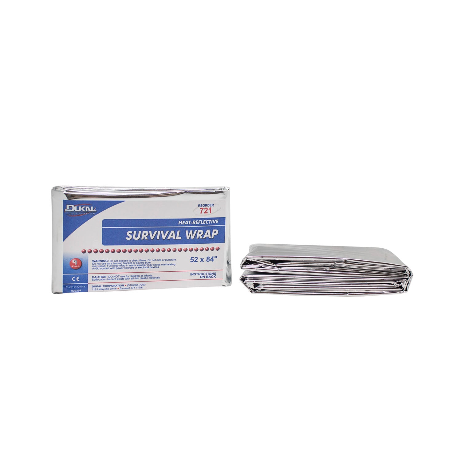 Dukal Corporation Emergency Blanket & Survival Wrap