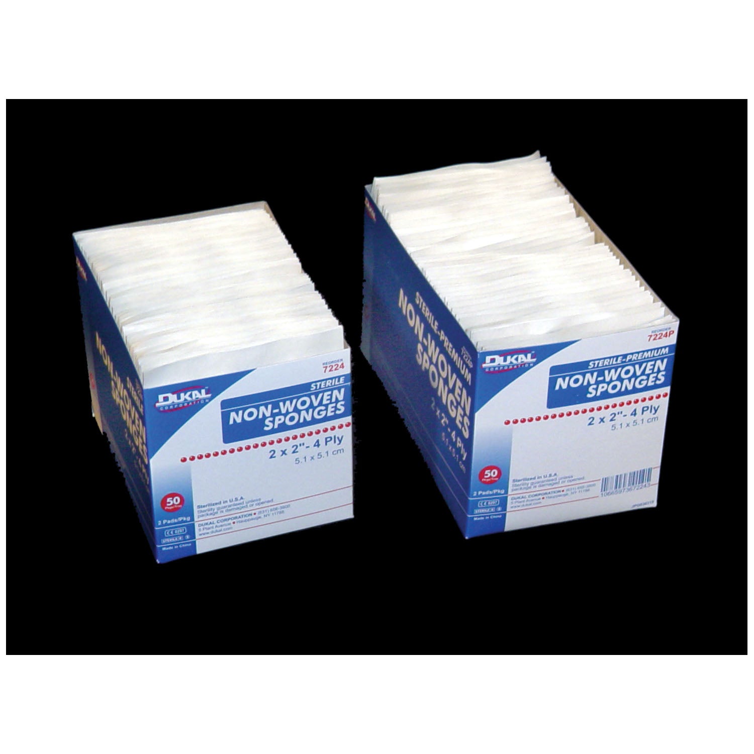 Dukal Corporation Clinisorb Non-Woven Sponge, 4-Ply, Sterile