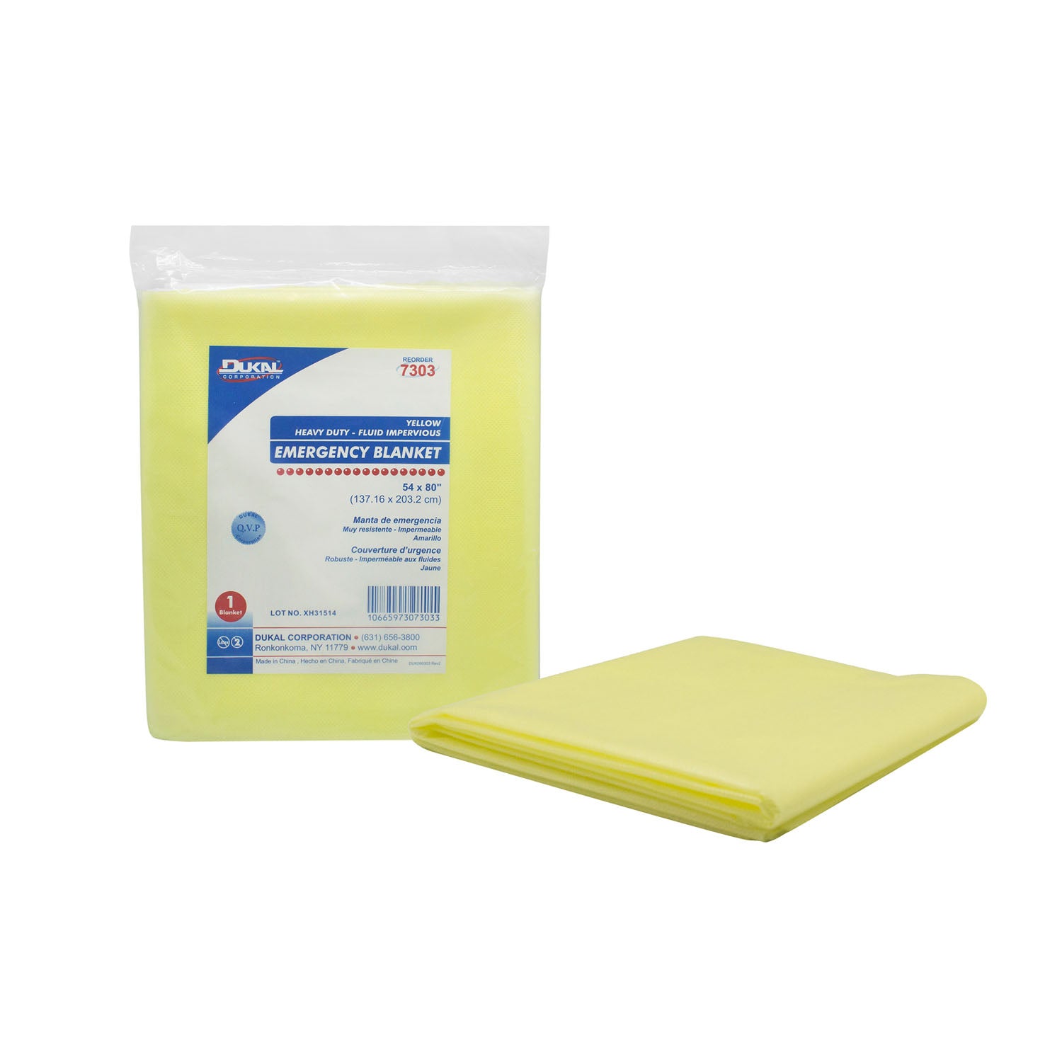 Dukal Corporation Emergency Blanket & Survival Wrap