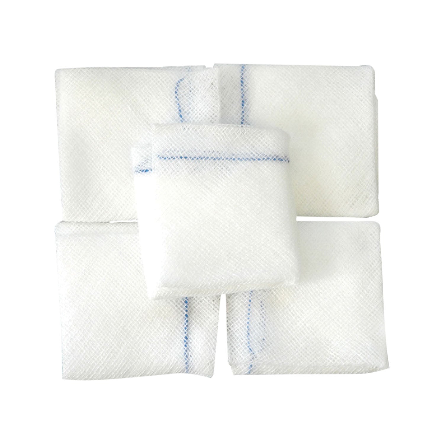 Dukal Corporation-76408 Flat Stick Sponge, X-Ray Detectable, Non-Sterile, 1½" (100/pk, 5 pk/cs)