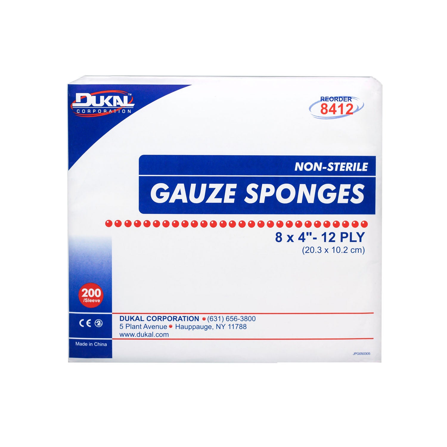 Dukal Corporation Woven Cotton Gauze Sponges