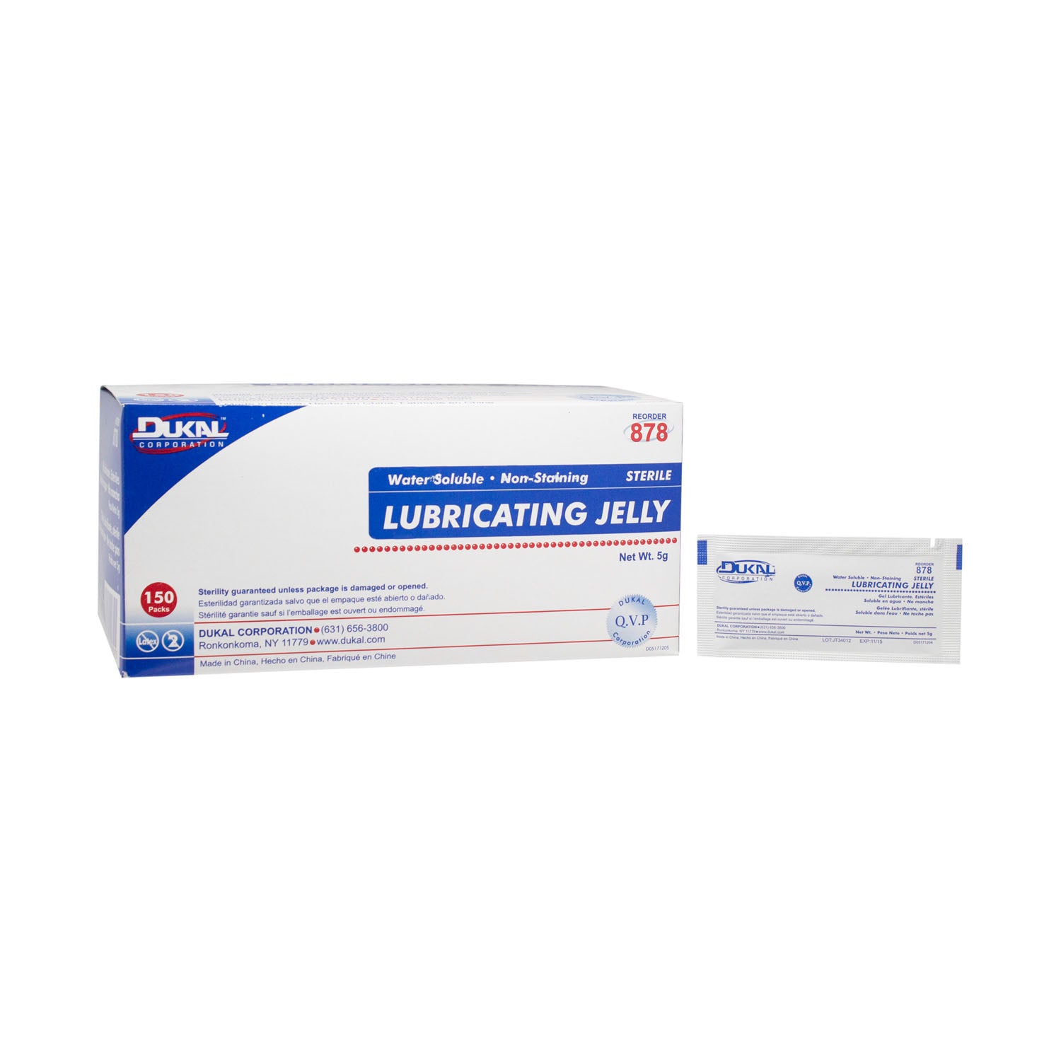 Dukal Corporation Sterile Lubricating Jelly