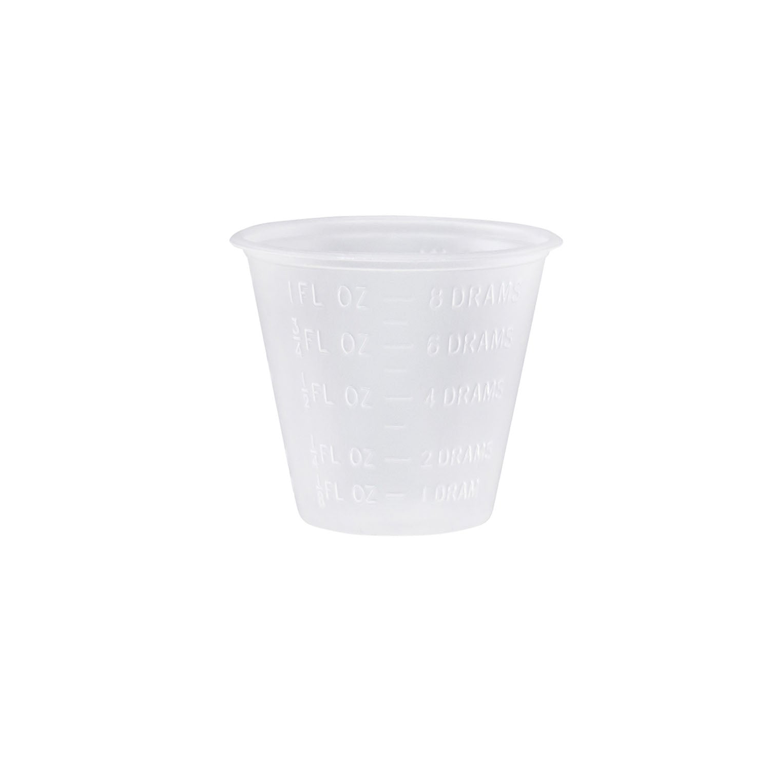 Dukal Corporation-9007-M Medicine Cup, 1 oz, Metric Only (100/slv, 50 slv/cs, 60 cs/plt)