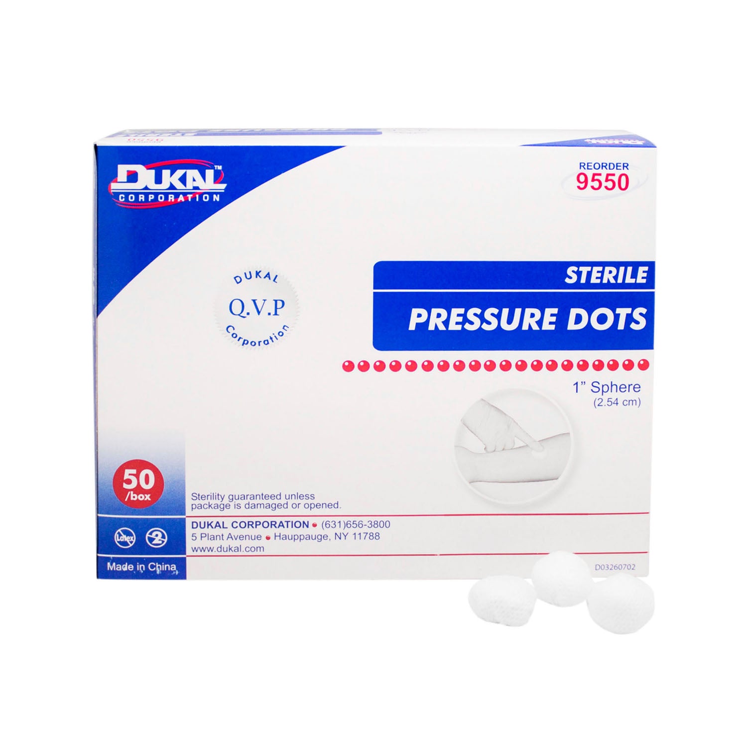 Dukal Corporation Sterile Pressure Dots
