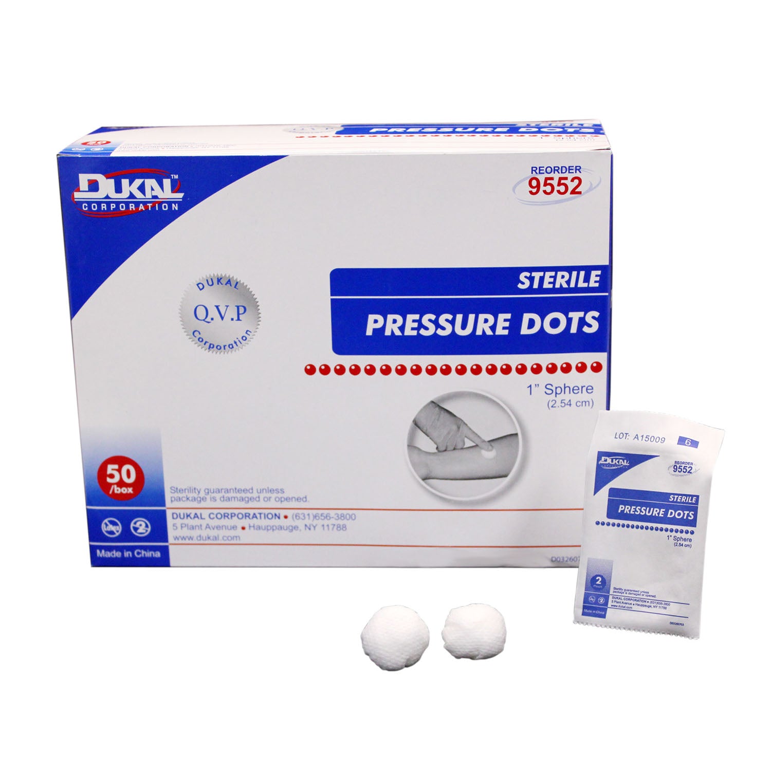 Dukal Corporation Sterile Pressure Dots