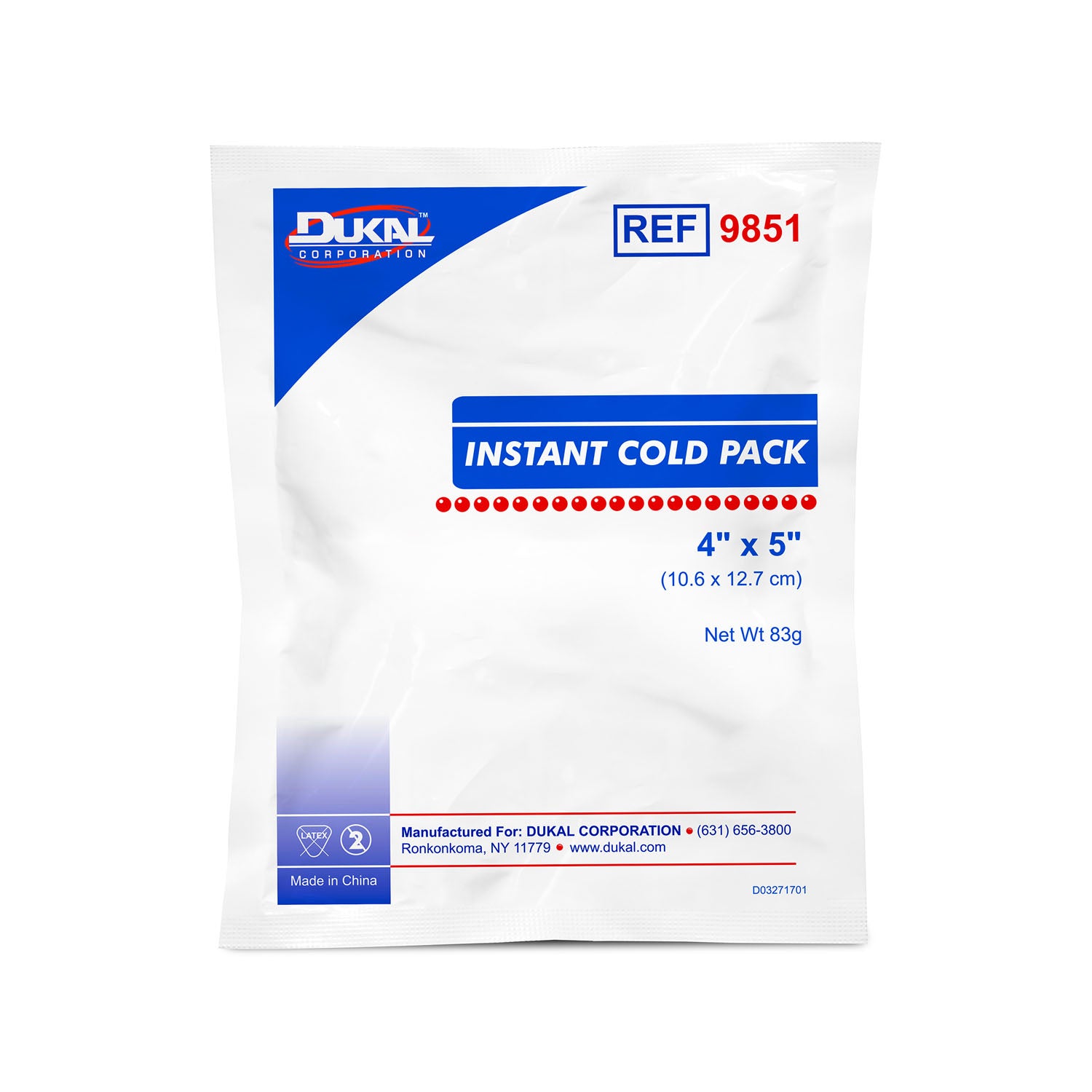 Dukal Corporation Instant Cold Pack, Non-Sterile