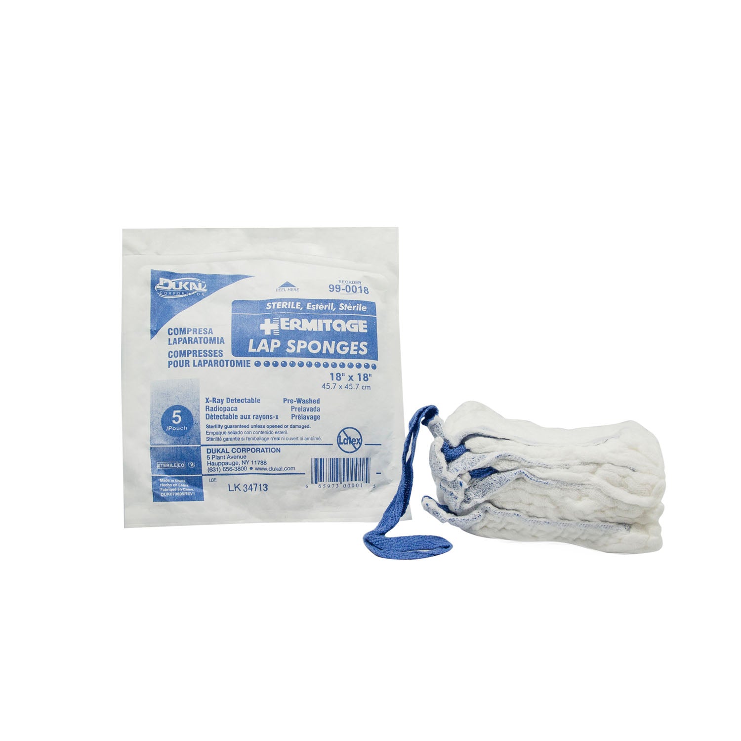 Dukal Corporation X-Ray Detectable Laparotomy Sponge