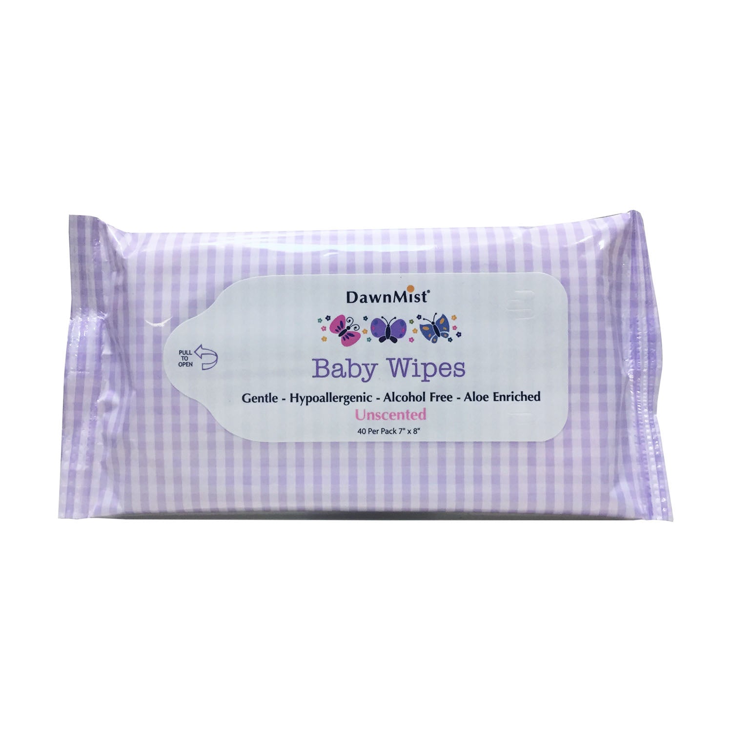 Dukal Corporation Baby Wipes, Unscented