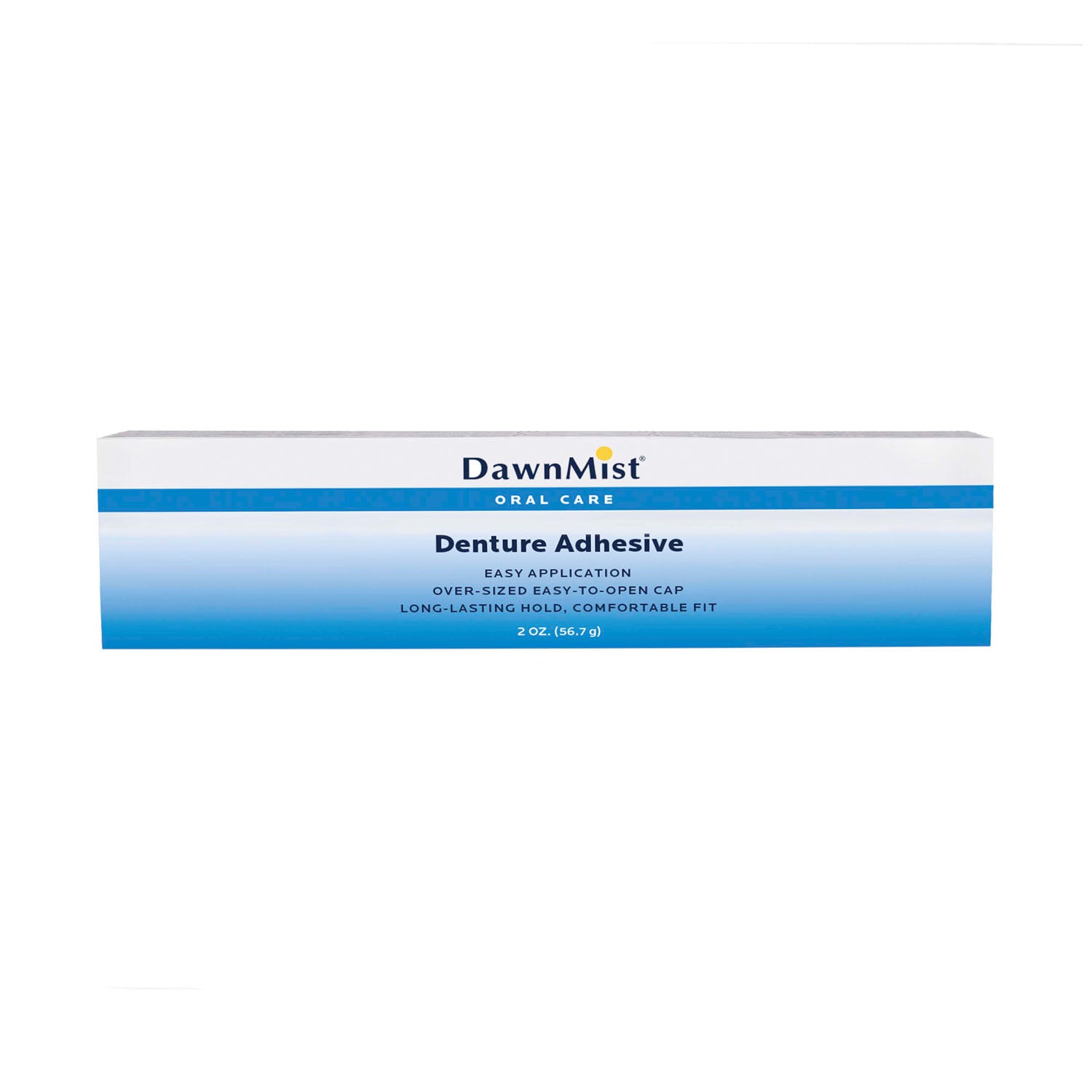 Dukal Corporation-DA2 Denture Adhesive, Zinc Free, 2 oz Tube (36/bx, 4 bx/cs)