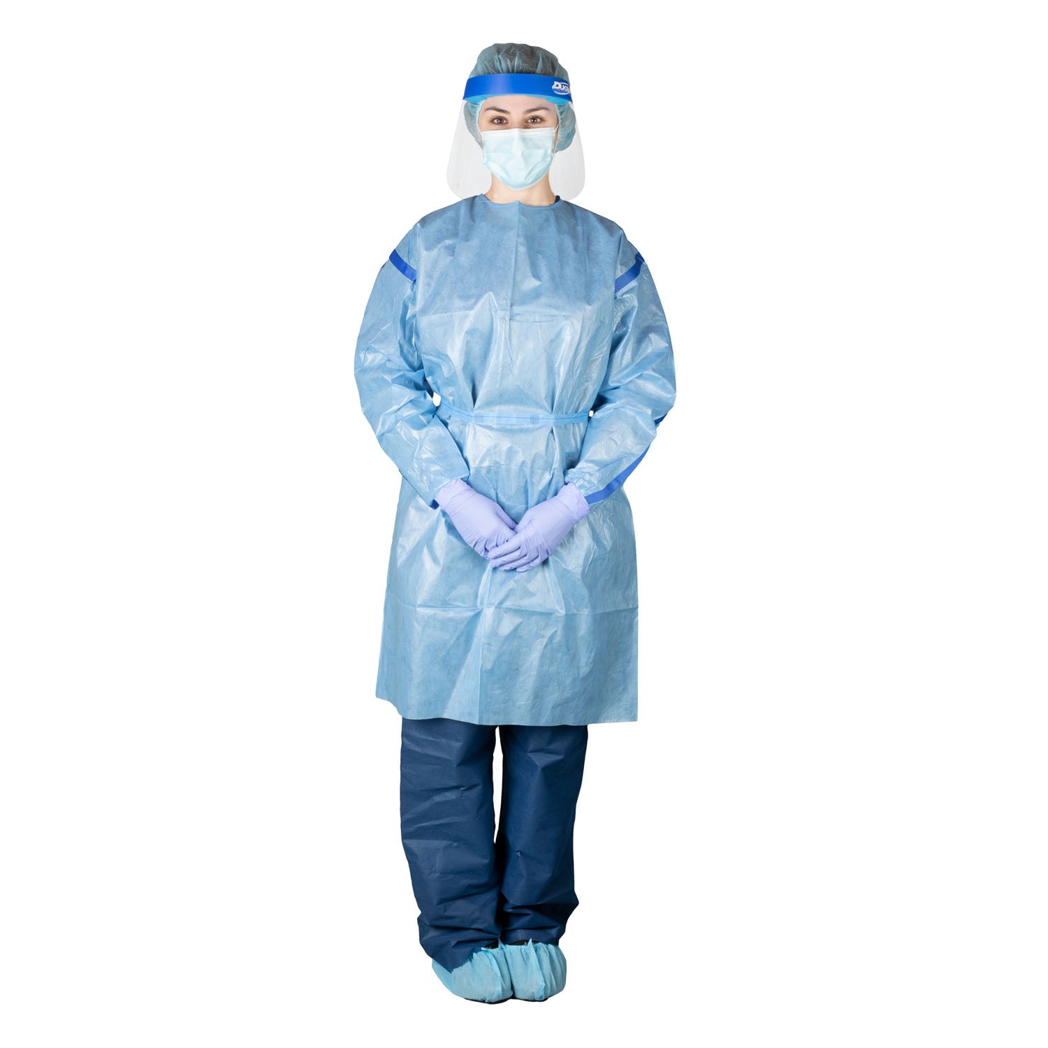 Dukal Corporation Poly-Coated Chemotherapy Gown
