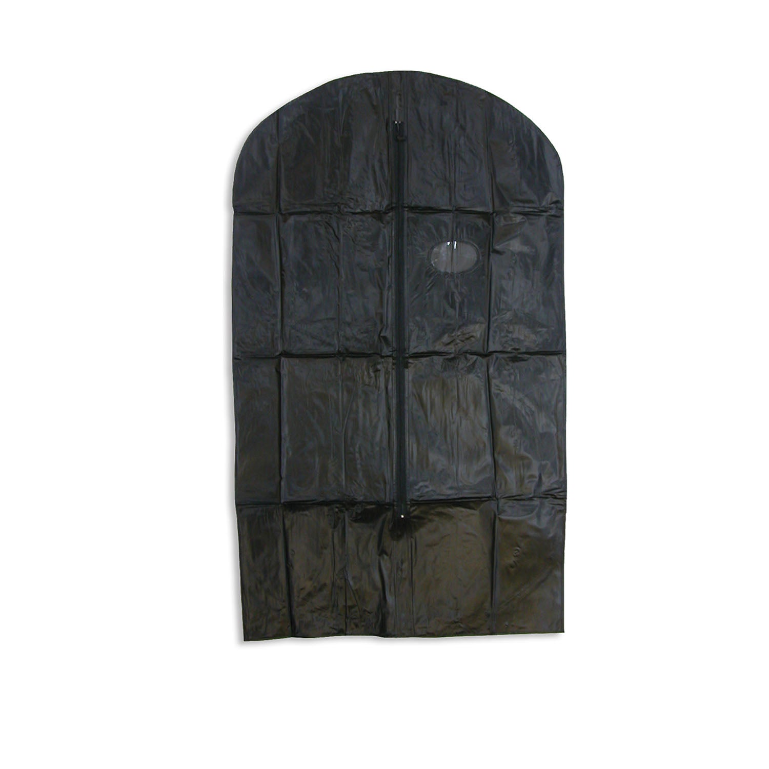Dukal Corporation-GB42 Garment Bag, Black Vinyl with Zipper, 24" x 42" (100/cs)