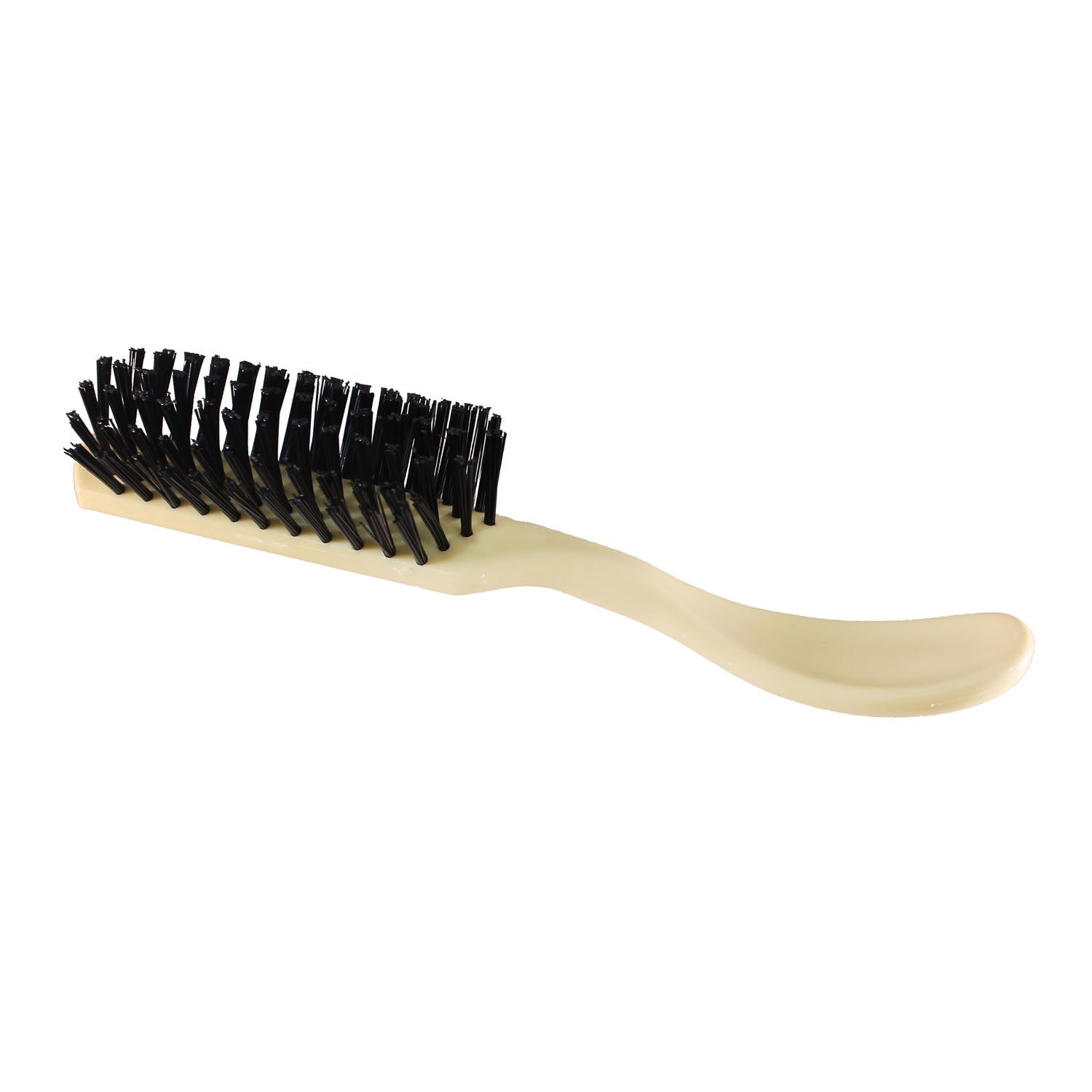 Dukal Corporation-HB01 Hair Brush, Adult, Ivory Handle with Nylon Bristles (1/bg, 12 bg/bx, 24 bx/cs, 24 cs/plt)