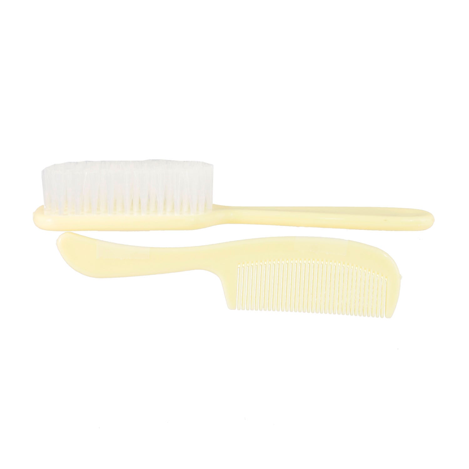 Dukal Corporation-PCB2 Baby Comb & Brush Set, Ivory (1/bg, 24 bg/bx, 12 bx/cs)