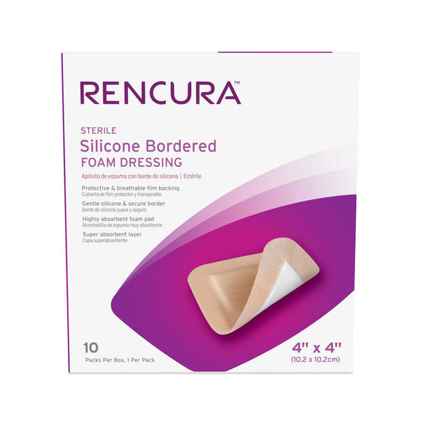 Dukal Corporation Silicone Bordered Foam Dressing