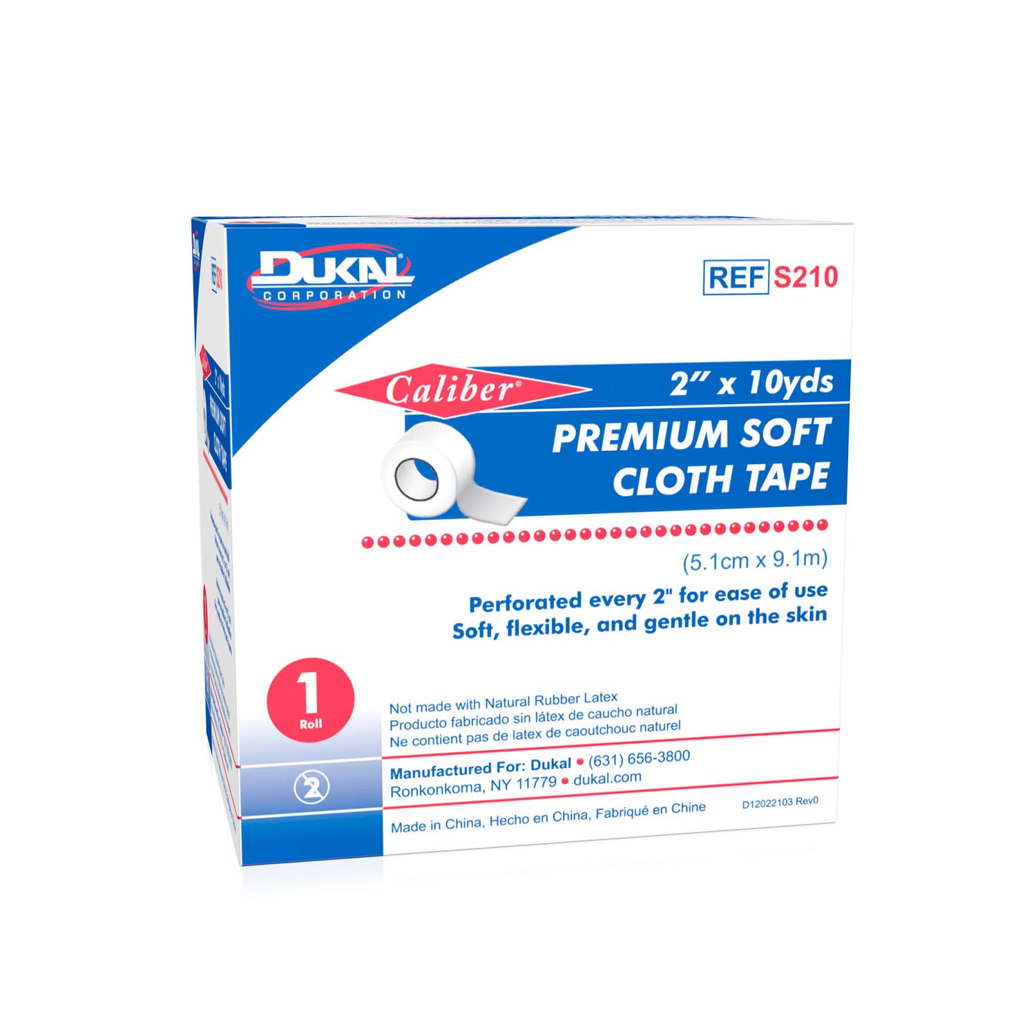 Dukal Corporation Soft Cloth Tape