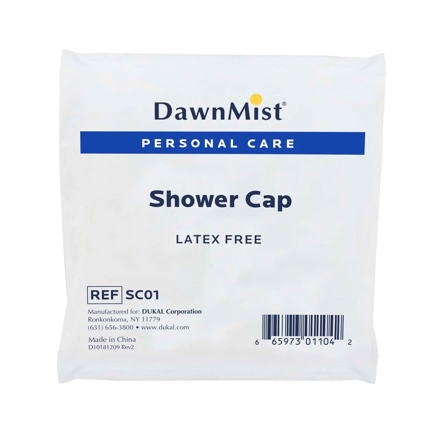 Dukal Corporation Shampoo & Shower Cap