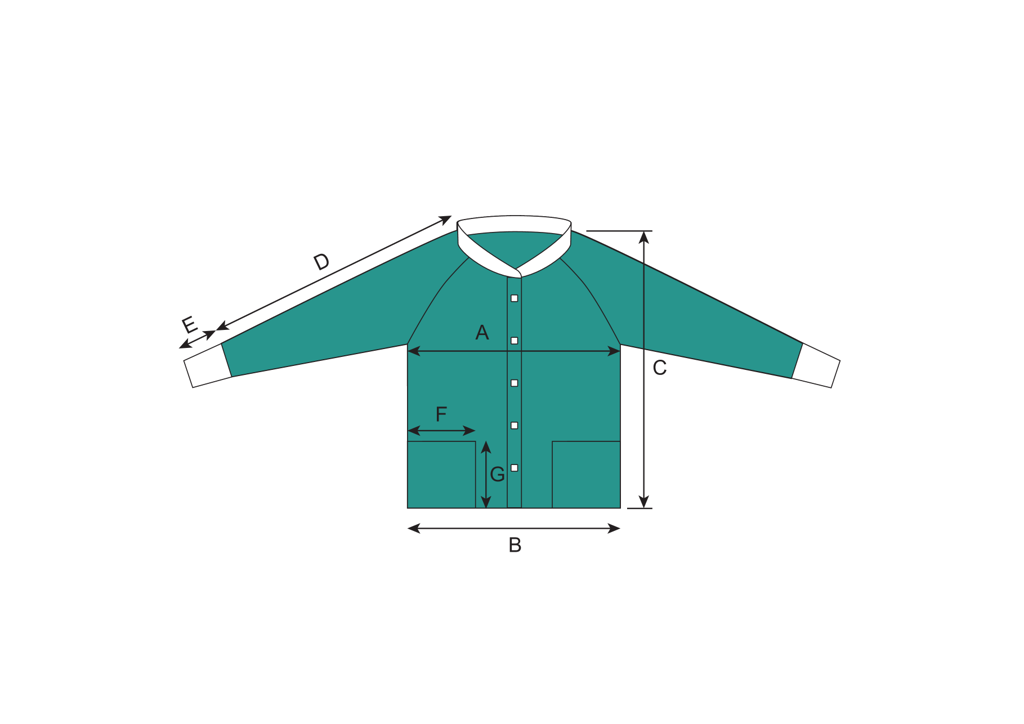 Molnlycke Healthcare Barrier Wearing Apparel - Warm Up Jackets (Unisex)