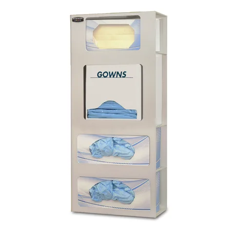 Bowman Dispensers/Marketlab ABS Triple Facemask and Single Face Shield Dispenser