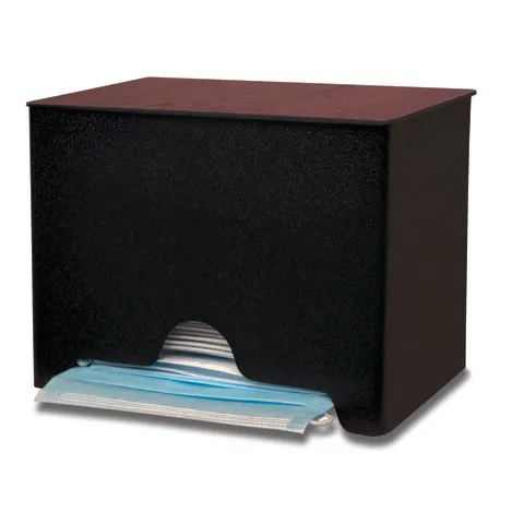 Bowman Dispensers/Marketlab-FM019-0233 Cherry ABS Bulk Countertop Face Mask Dispenser • 9.45"W x 4.75"L x 6.75"H