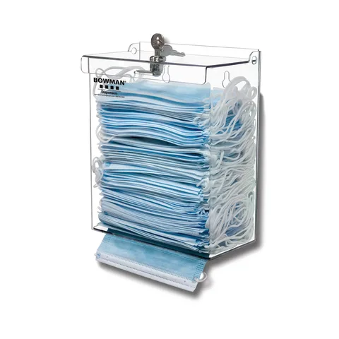Bowman Locking Bulk Face Mask Holder