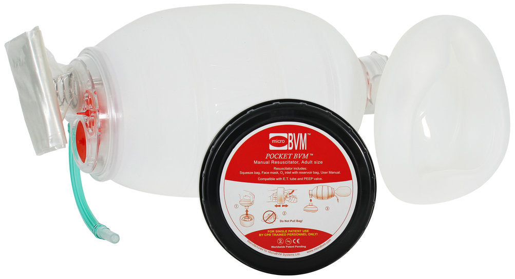 Safeguard Medical-PBVM-C Pocket Bvm, Clear (Black Case)