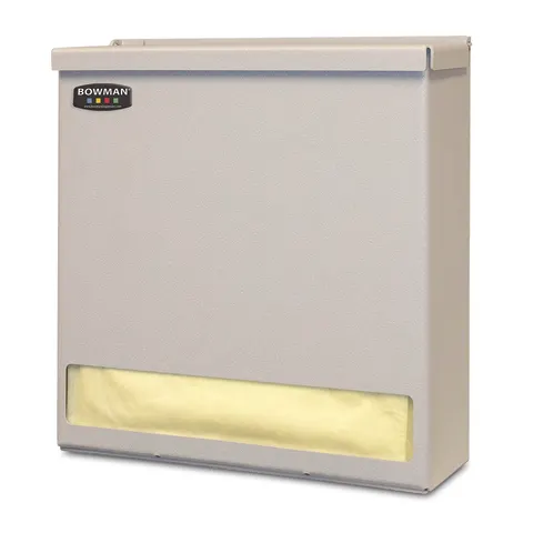 Bowman Dispensers/Marketlab-GN001-0212 ABS Dispenser, Bulk Gown • 14.7"W x 5.04"D x 15.12"H