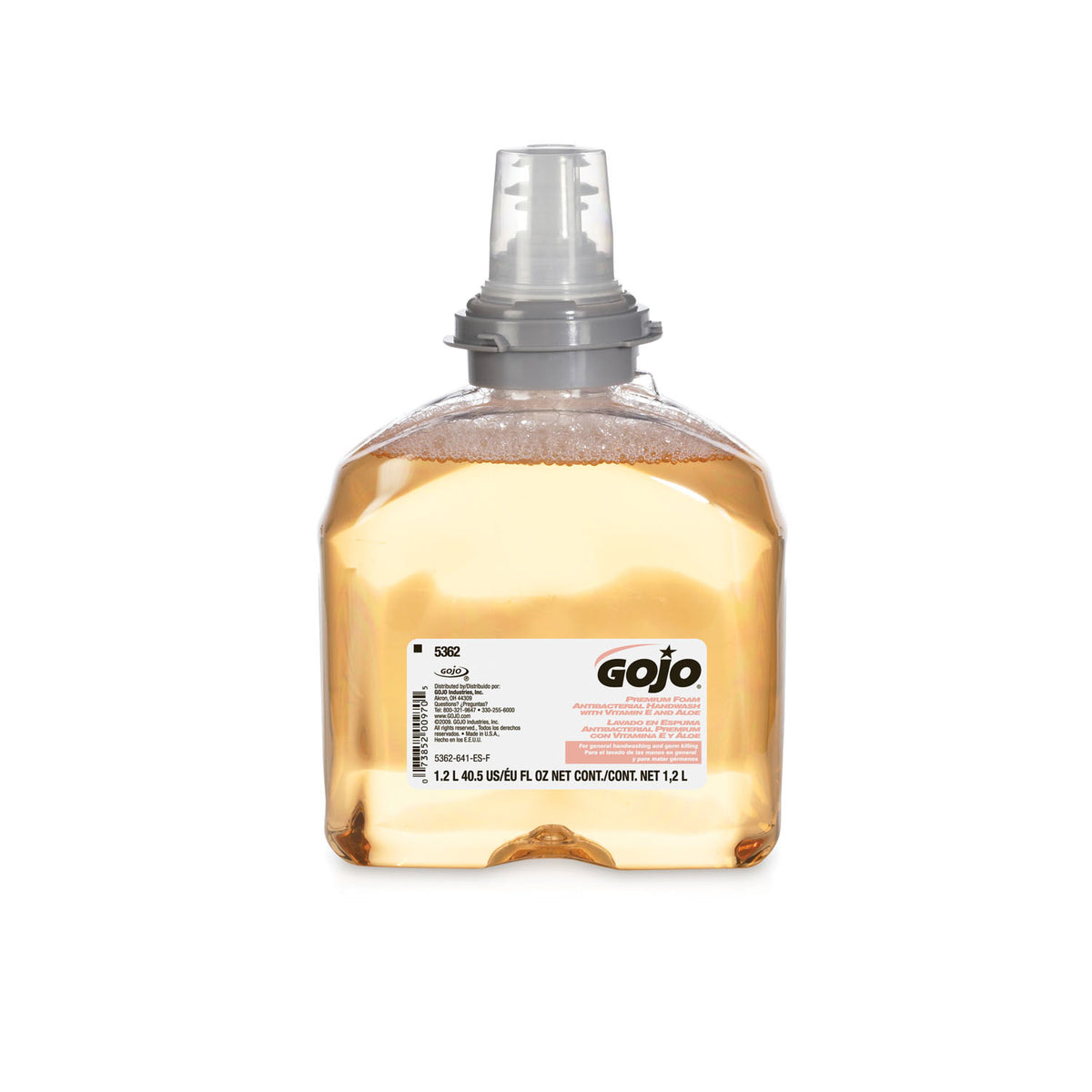 Gojo-5362-02 Premium Foam Antibacterial Handwash (2/cs, 192 cs/plt)