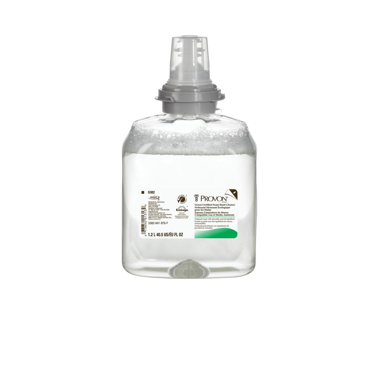 Gojo-5382-02 Green Certified Foam Cleaner, TFX™ 1200mL (2/cs)