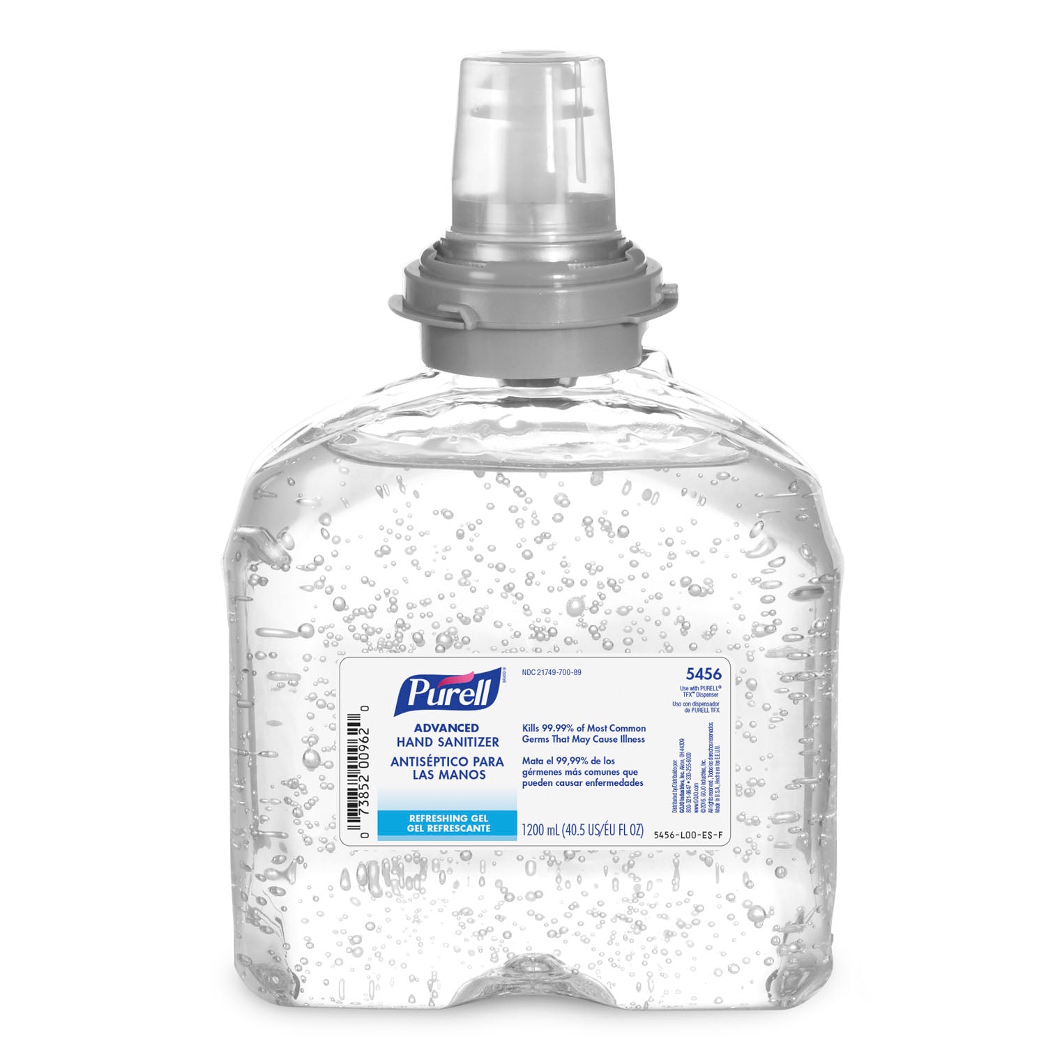 Gojo-5456-04 TFX™ Instant Hand Sanitizer, 1200mL (4/cs)