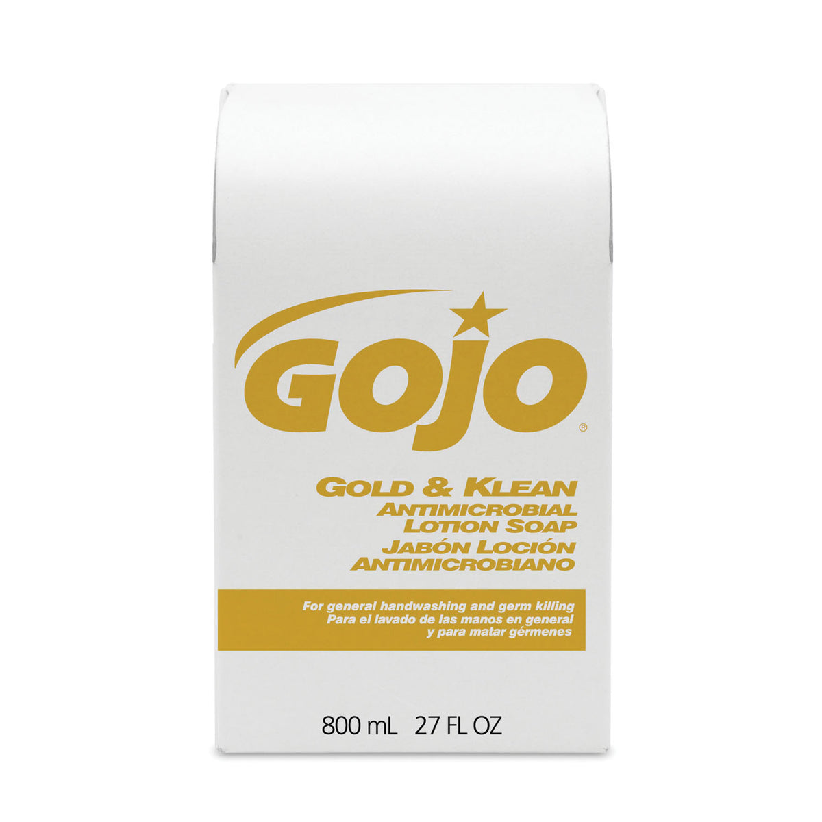 Gojo-9127-12 Gold & Klean Antimicrobial Lotion Soap (12/cs)