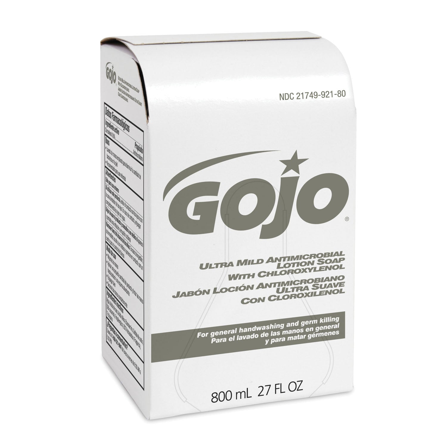 Gojo-9212-12 Ultra Mild Antimicrobial Lotion Soap with Chloroxylenol (12/cs)