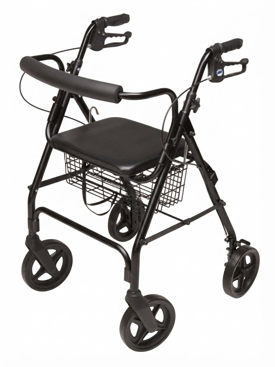 Graham Field Lumex Walkabout Four-Wheel Contour Deluxe Rollator