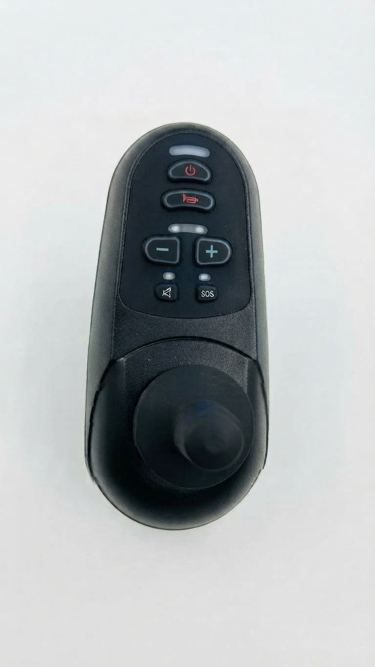 A2Z Mobility-A2ZBC-EA8000 Heavy-Duty Electric Remote Control Folding Wheelchair – 330 lb Capacity