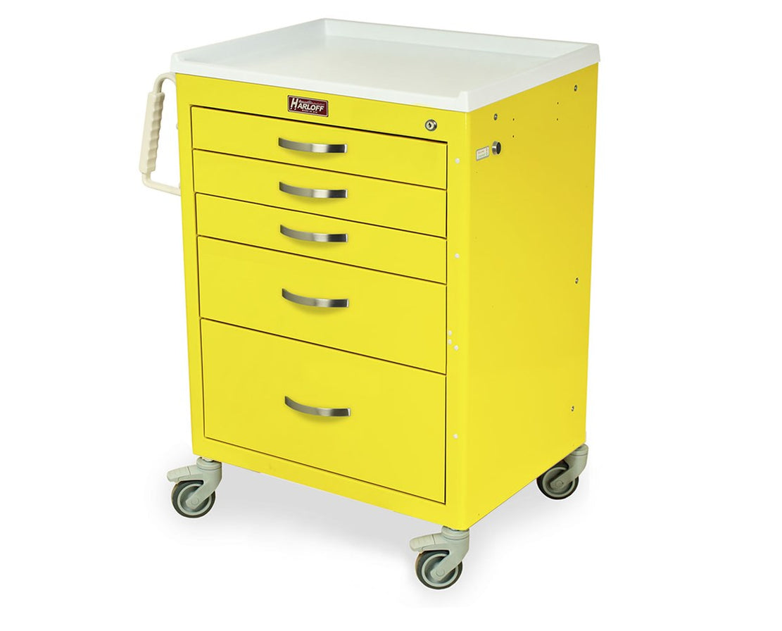 Harloff M-Series Cart - Medium Width Cabinet