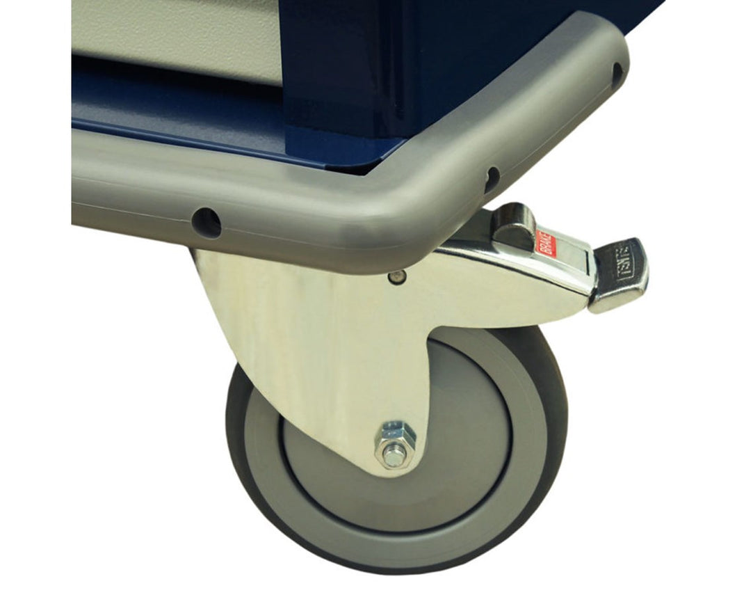 Harloff All Aluminum Punch Card Cart