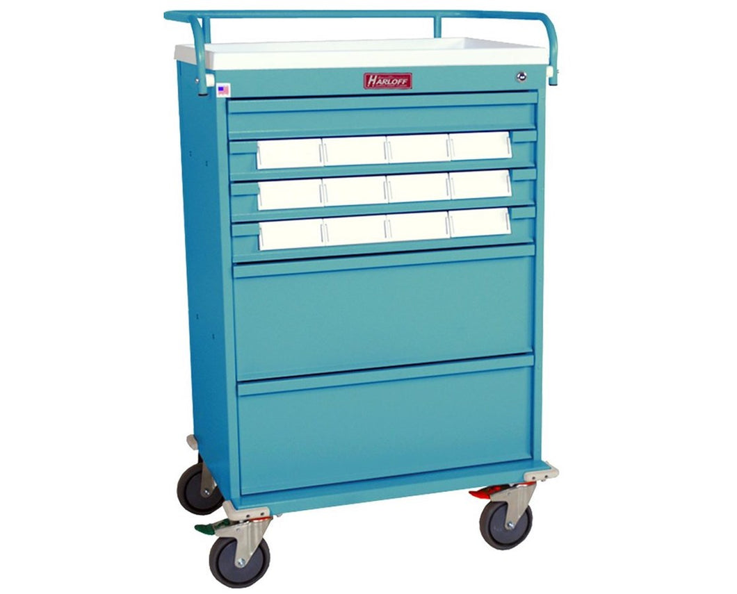 Harloff Value Med-Bin Cart