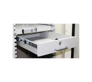 Harloff-MS-DRW3E-1COL MedStorMax Internal Drawer, Single Column, 3.25in High, Electronic Lock, 13in W x 20in D, 5 Slots (1 EA)