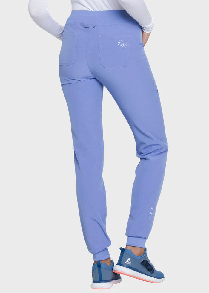 Break On Through by HeartSoul Women's Low Rise Tapered Leg Pant Drawstring Jogger - Tall