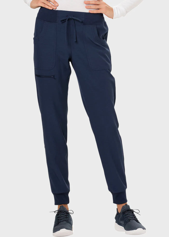 Break On Through by HeartSoul Women's Low Rise Tapered Leg Pant Drawstring Jogger - Tall