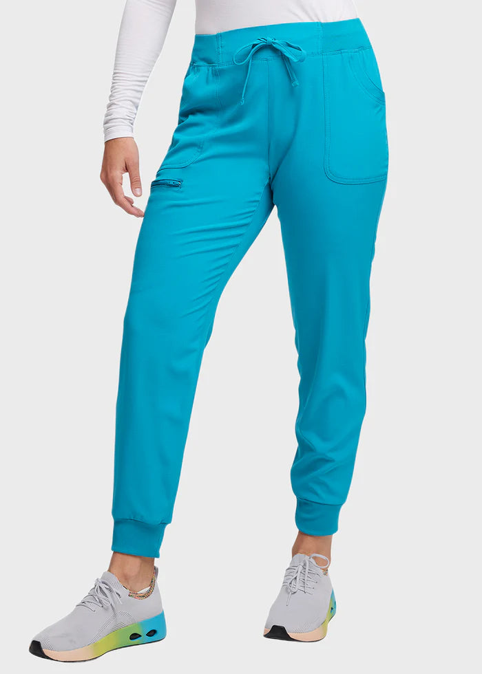 Break On Through by HeartSoul Women's Low Rise Tapered Leg Pant Drawstring Jogger - Tall