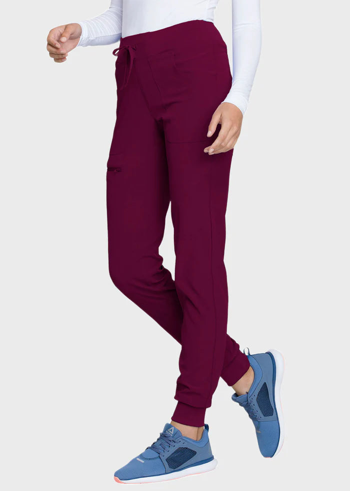 Break On Through by HeartSoul Women's Low Rise Tapered Leg Pant Drawstring Jogger - Tall