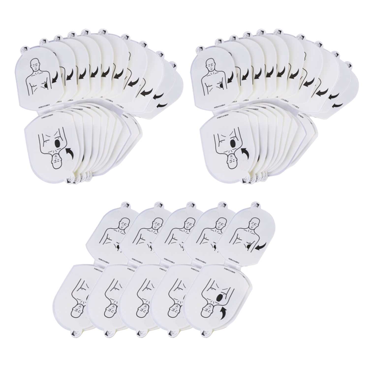 Almohadillas desfibriladoras para entrenamiento STRYKER-TRN-ACC-03 (juego de 25)