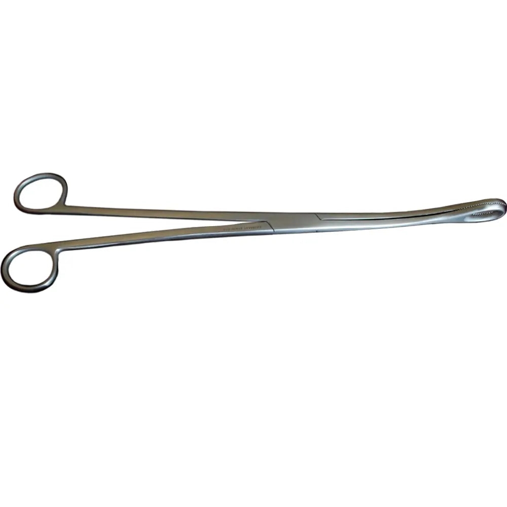 MedGyn-031145 Hern-Kelly Placenta Forceps 13" (330mm) - 19mm Serrated Jaws