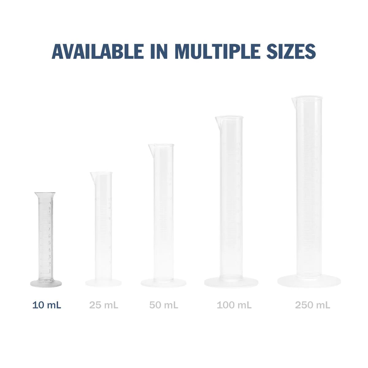 Apothecary Products Transparent & Autoclavable Graduated Cylinder